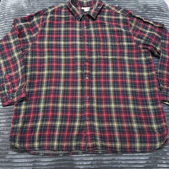 Carbon 2 Cobalt Button Down Casual 100% Cotton Men’s Size XXL - Picture 2 of 9